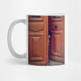 Girl in a Doorway Mug